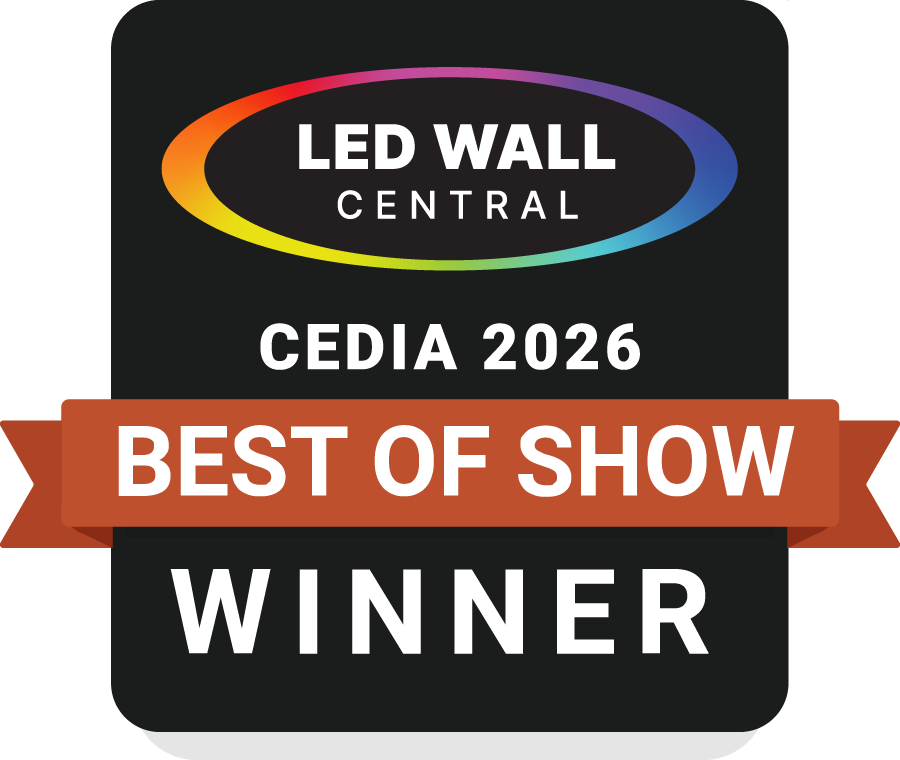 LED Wall Central CEDIA 2026 Best of Show Winner